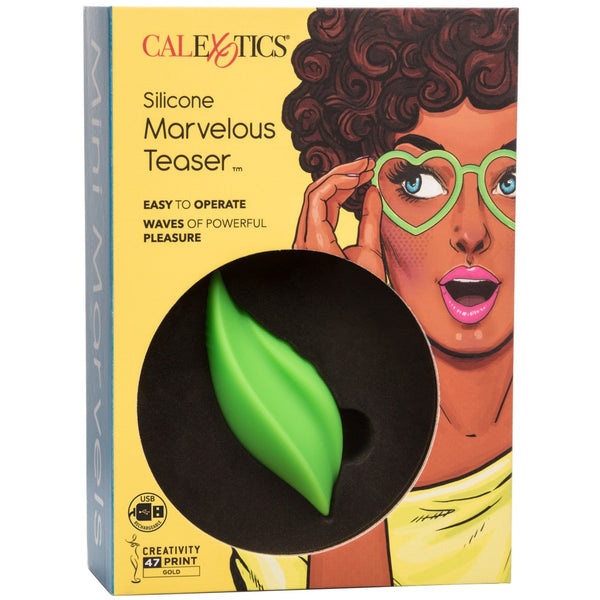 CalExotics Mini Marvels Silicone Marvelous Teaser Rechargeable Vibrator - Extreme Toyz Singapore - https://extremetoyz.com.sg - Sex Toys and Lingerie Online Store