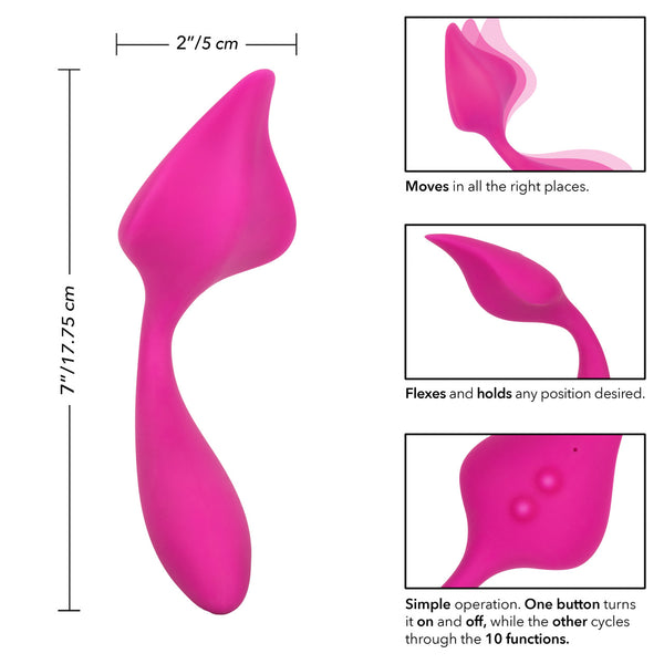 CalExotics Mini Marvels Silicone Marvelous Lover Rechargeable Contoured Vibrator - Extreme Toyz Singapore - https://extremetoyz.com.sg - Sex Toys and Lingerie Online Store