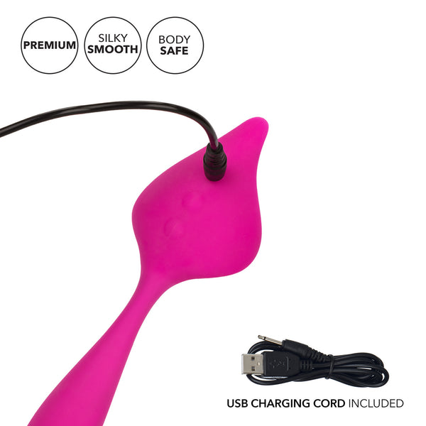 CalExotics Mini Marvels Silicone Marvelous Lover Rechargeable Contoured Vibrator - Extreme Toyz Singapore - https://extremetoyz.com.sg - Sex Toys and Lingerie Online Store