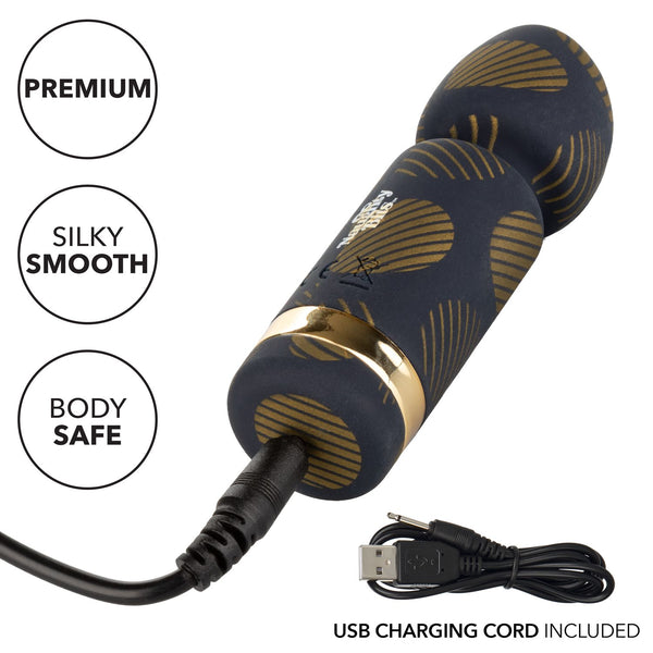 CalExotics Naughty Bits Lit Clit Teenie Weenie Wand Rechargeable Vibrator - Extreme Toyz Singapore - https://extremetoyz.com.sg - Sex Toys and Lingerie Online Store