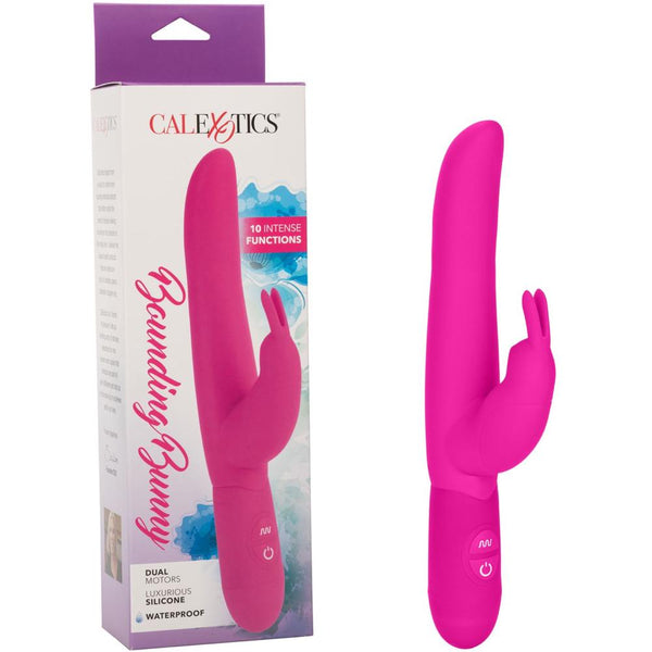 CalExotics Bounding Bunny 10 Functions Rabbit Vibrator - Extreme Toyz Singapore - https://extremetoyz.com.sg - Sex Toys and Lingerie Online Store