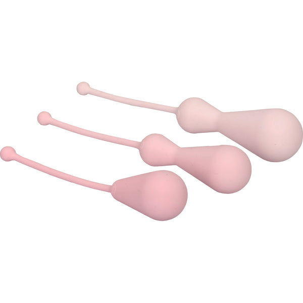 CalExotics Inspire Weighted Silicone Kegel Training Kit - Extreme Toyz Singapore - https://extremetoyz.com.sg - Sex Toys and Lingerie Online Store