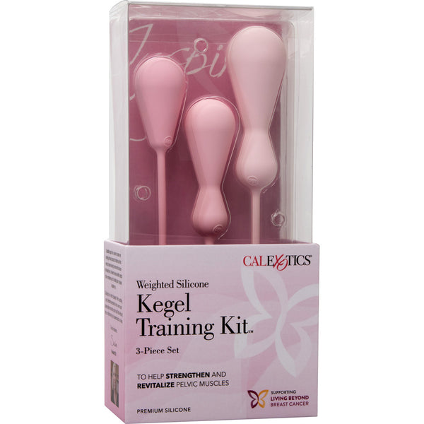 CalExotics Inspire Weighted Silicone Kegel Training Kit - Extreme Toyz Singapore - https://extremetoyz.com.sg - Sex Toys and Lingerie Online Store