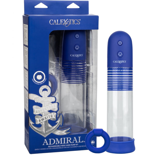 CalExotics Admiral Rechargeable Rock Hard Pump Kit - Extreme Toyz Singapore - https://extremetoyz.com.sg - Sex Toys and Lingerie Online Store