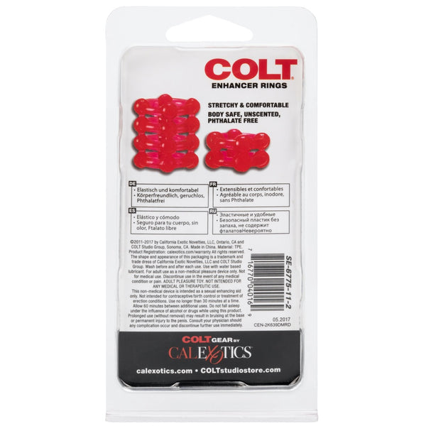 CalExotics COLT Enhancer Rings (3 Colours Available) - Extreme Toyz Singapore - https://extremetoyz.com.sg - Sex Toys and Lingerie Online Store