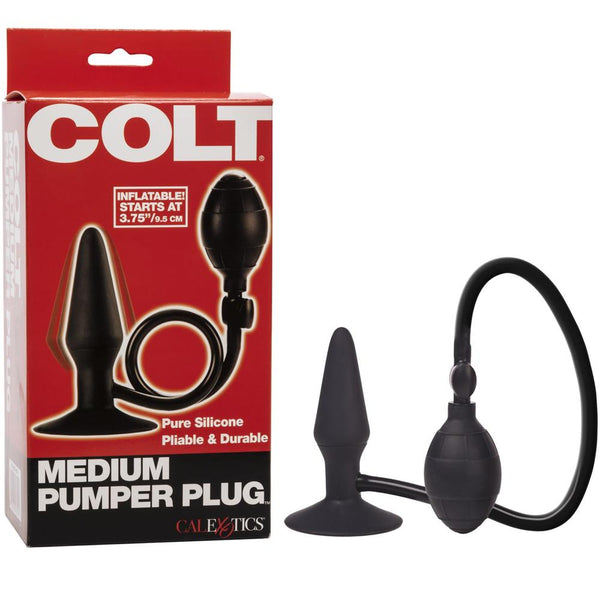 Calexotics COLT Medium Pumper Anal Plug - Extreme Toyz Singapore - https://extremetoyz.com.sg - Sex Toys and Lingerie Online Store