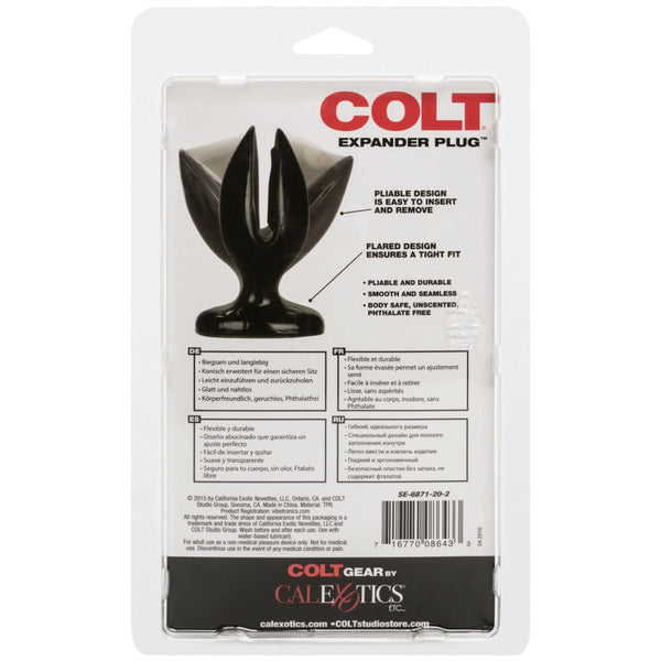 CalExotics COLT Expander Plug - Large - Extreme Toyz Singapore - https://extremetoyz.com.sg - Sex Toys and Lingerie Online Store