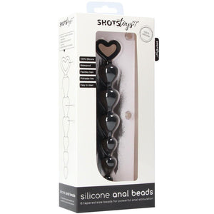 Shots America Silicone Anal Beads - Extreme Toyz Singapore - https://extremetoyz.com.sg - Sex Toys and Lingerie Online Store