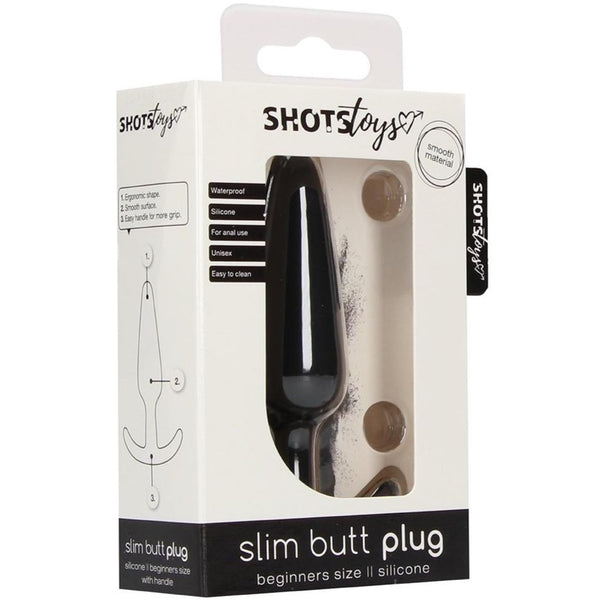 Shots America Beginners Slim Butt Plug (3 Colours Available) - Extreme Toyz Singapore - https://extremetoyz.com.sg - Sex Toys and Lingerie Online Store