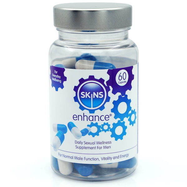 *HALAL CERTIFIED* Skins Enhance Pills for Men - 60 Capsules - Extreme Toyz Singapore - https://extremetoyz.com.sg - Sex Toys and Lingerie Online Store