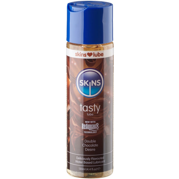Skins  Double Chocolate Desire Lubricant 4.4 oz. (130ml) - Extreme Toyz Singapore - https://extremetoyz.com.sg - Sex Toys and Lingerie Online Store