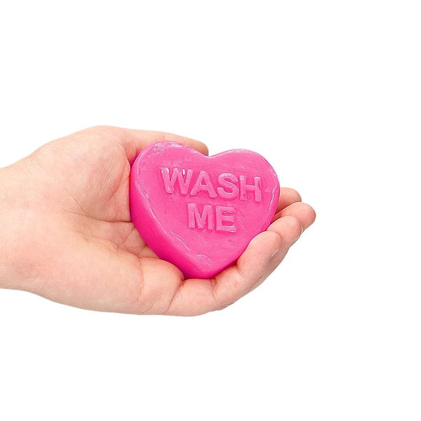 Shots America S-Line Heart Wash Me Soap Bar - Extreme Toyz Singapore - https://extremetoyz.com.sg - Sex Toys and Lingerie Online Store