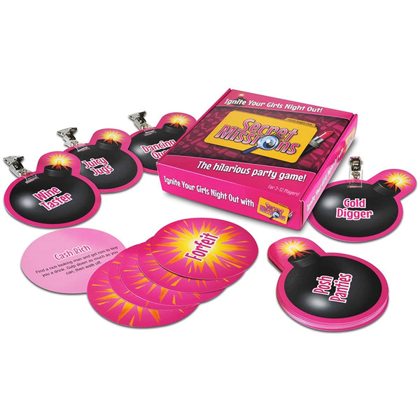 Creative Conceptions  Secret Missions - Girlie Nights Game - Extreme Toyz Singapore - https://extremetoyz.com.sg - Sex Toys and Lingerie Online Store