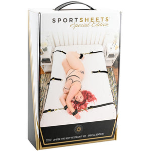 Sportsheets Special Edition - Under the Bed Restraint Set - Extreme Toyz Singapore - https://extremetoyz.com.sg - Sex Toys and Lingerie Online Store