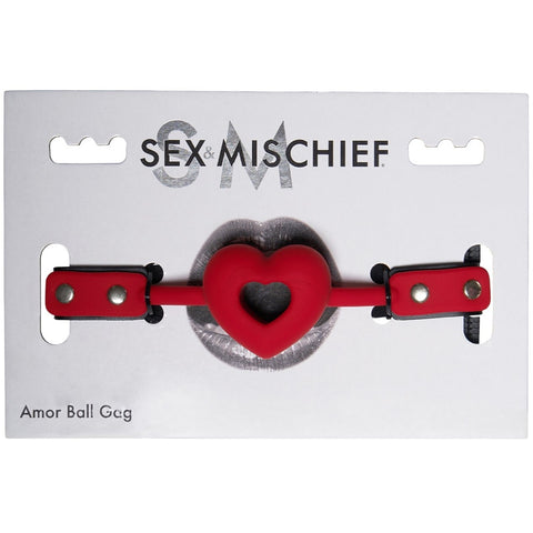 Sportsheets Sex And Mischief Amor Ball Gag - Extreme Toyz Singapore - https://extremetoyz.com.sg - Sex Toys and Lingerie Online Store