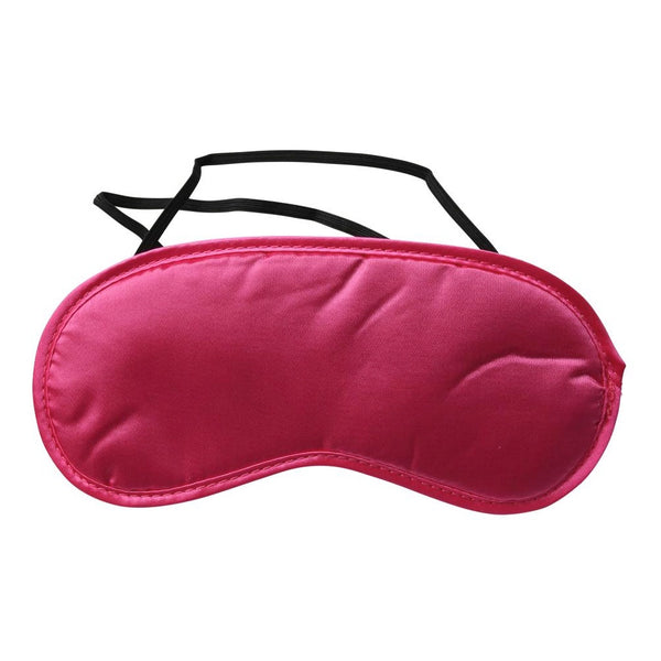 Sportsheets Sex & Mischief Satin Pink Blindfold - Extreme Toyz Singapore - https://extremetoyz.com.sg - Sex Toys and Lingerie Online Store