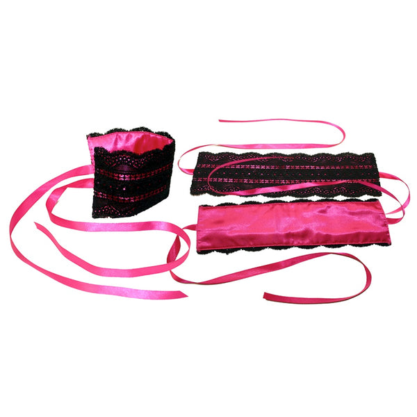 Sportsheets Satin & Lace Lover's Kit - Extreme Toyz Singapore - https://extremetoyz.com.sg - Sex Toys and Lingerie Online Store