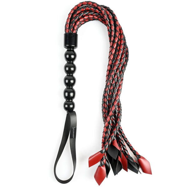 Sportsheets Saffron Braided Flogger - Extreme Toyz Singapore - https://extremetoyz.com.sg - Sex Toys and Lingerie Online Store