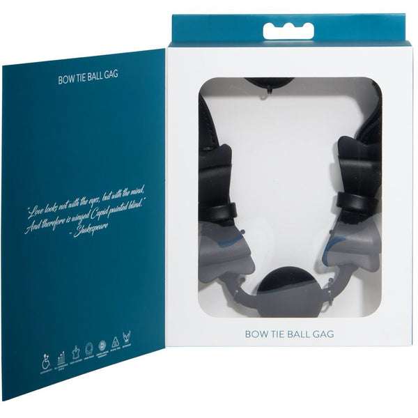 Sportsheets Sincerely Bow Tie Ball Gag - Extreme Toyz Singapore - https://extremetoyz.com.sg - Sex Toys and Lingerie Online Store