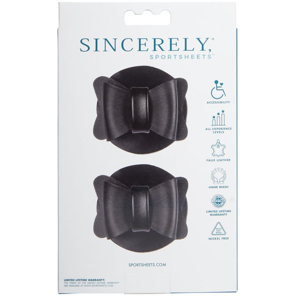 Sportsheets Sincerely Bow Tie Pasties - Extreme Toyz Singapore - https://extremetoyz.com.sg - Sex Toys and Lingerie Online Store