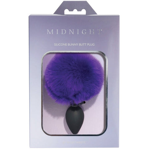 Sportsheets Midnight Silicone Bunny Butt Plug - Extreme Toyz Singapore - https://extremetoyz.com.sg - Sex Toys and Lingerie Online Store