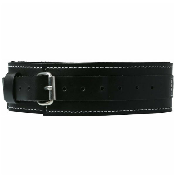 *GENUINE LEATHER* Sportsheets Edge Lined Leather Collar -  Extreme Toyz Singapore - https://extremetoyz.com.sg - Sex Toys and Lingerie Online Store