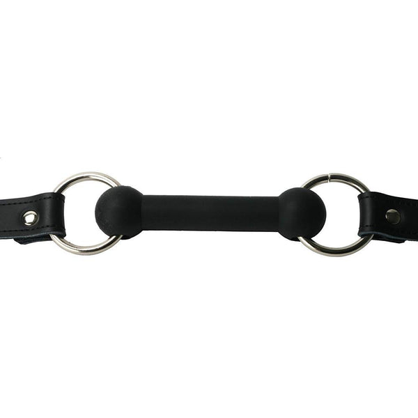 STRICT LEATHER Leather Silicone Bit Gag - Extreme Toyz Singapore - https://extremetoyz.com.sg - Sex Toys and Lingerie Online Store - Bondage Gear / Vibrators / Electrosex Toys / Wireless Remote Control Vibes / Sexy Lingerie and Role Play / BDSM / Dungeon Furnitures / Dildos and Strap Ons  / Anal and Prostate Massagers / Anal Douche and Cleaning Aide / Delay Sprays and Gels / Lubricants and more...