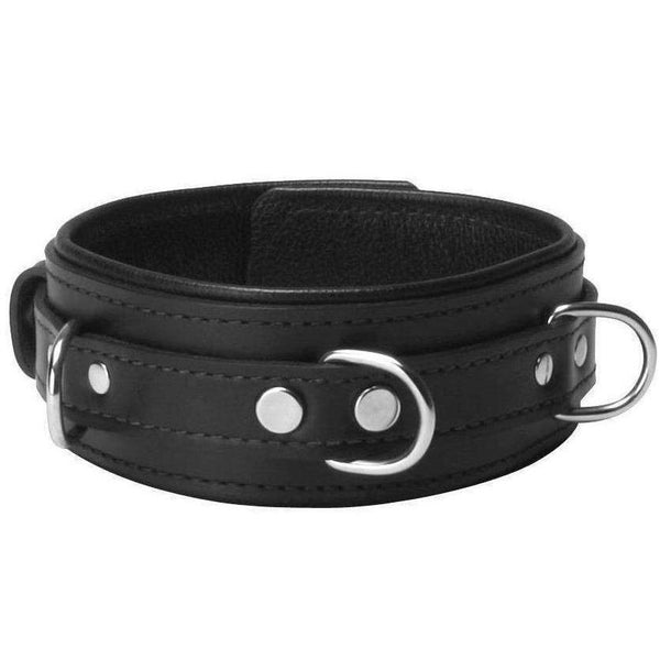 STRICT LEATHER Leather Premium Locking Collar - Extreme Toyz Singapore - https://extremetoyz.com.sg - Sex Toys and Lingerie Online Store - Bondage Gear / Vibrators / Electrosex Toys / Wireless Remote Control Vibes / Sexy Lingerie and Role Play / BDSM / Dungeon Furnitures / Dildos and Strap Ons  / Anal and Prostate Massagers / Anal Douche and Cleaning Aide / Delay Sprays and Gels / Lubricants and more...