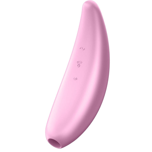 Satisfyer Curvy 3+ App Enabled Clitoral Vibrator - Extreme Toyz Singapore - https://extremetoyz.com.sg - Sex Toys and Lingerie Online Store
