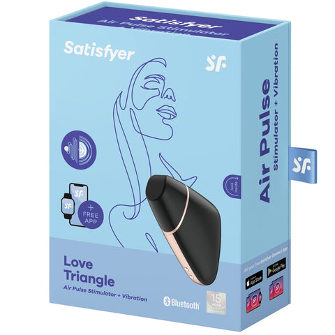 Satisfyer Love Triangle App Enabled Clitoral Vibrator - Extreme Toyz Singapore - https://extremetoyz.com.sg - Sex Toys and Lingerie Online Store
