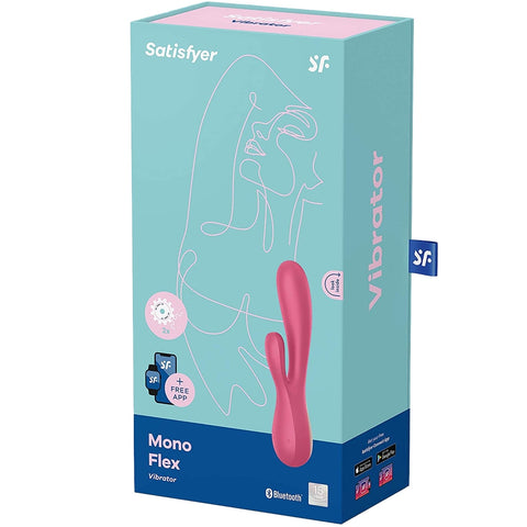 Satisfyer Mono Flex App Enabled Rabbit Vibrator - Extreme Toyz Singapore - https://extremetoyz.com.sg - Sex Toys and Lingerie Online Store
