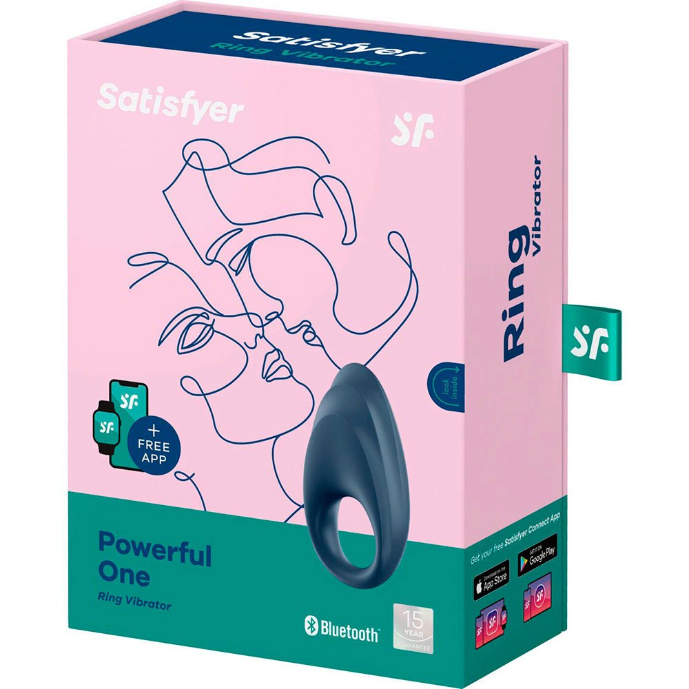 Satisfyer Powerful One App Enabled Cock Ring - Extreme Toyz Singapore - https://extremetoyz.com.sg - Sex Toys and Lingerie Online Store