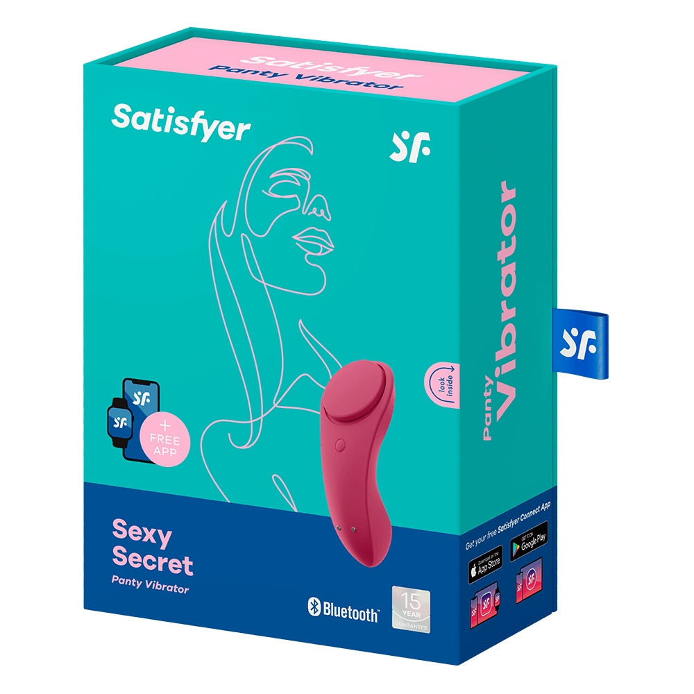 Satisfyer Sexy Secret App Enabled Panty Vibrator - Extreme Toyz Singapore - https://extremetoyz.com.sg - Sex Toys and Lingerie Online Store