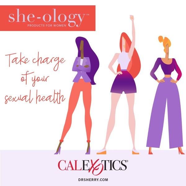 CalExotics She-ology 5-piece Wearable Vaginal Dilator Set - Extreme Toyz Singapore - https://extremetoyz.com.sg - Sex Toys and Lingerie Online Store