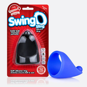Screaming O SwingO Sling Contoured Cock Ring with Perineum Massage (2 Colours Available) - Extreme Toyz Singapore - https://extremetoyz.com.sg - Sex Toys and Lingerie Online Store - Bondage Gear / Vibrators / Electrosex Toys / Wireless Remote Control Vibes / Sexy Lingerie and Role Play / BDSM / Dungeon Furnitures / Dildos and Strap Ons  / Anal and Prostate Massagers / Anal Douche and Cleaning Aide / Delay Sprays and Gels / Lubricants and more...