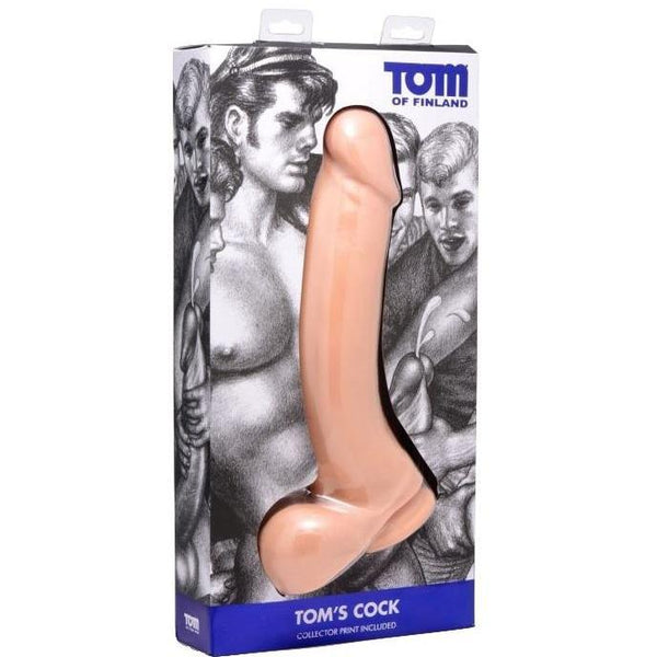 Tom of Finland Tom's Cock 12" Dildo - Extreme Toyz Singapore - https://extremetoyz.com.sg - Sex Toys and Lingerie Online Store - Bondage Gear / Vibrators / Electrosex Toys / Wireless Remote Control Vibes / Sexy Lingerie and Role Play / BDSM / Dungeon Furnitures / Dildos and Strap Ons  / Anal and Prostate Massagers / Anal Douche and Cleaning Aide / Delay Sprays and Gels / Lubricants and more...
