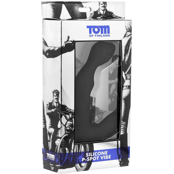Tom of Finland Silicone P-Spot Vibe - Extreme Toyz Singapore - https://extremetoyz.com.sg - Sex Toys and Lingerie Online Store - Bondage Gear / Vibrators / Electrosex Toys / Wireless Remote Control Vibes / Sexy Lingerie and Role Play / BDSM / Dungeon Furnitures / Dildos and Strap Ons  / Anal and Prostate Massagers / Anal Douche and Cleaning Aide / Delay Sprays and Gels / Lubricants and more...