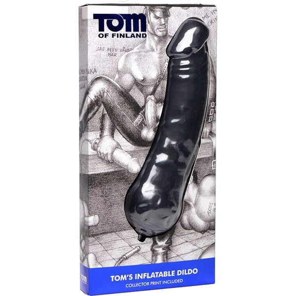 Tom of Finland Tom's Inflatable Silicone Dildo - Extreme Toyz Singapore - https://extremetoyz.com.sg - Sex Toys and Lingerie Online Store - Bondage Gear / Vibrators / Electrosex Toys / Wireless Remote Control Vibes / Sexy Lingerie and Role Play / BDSM / Dungeon Furnitures / Dildos and Strap Ons  / Anal and Prostate Massagers / Anal Douche and Cleaning Aide / Delay Sprays and Gels / Lubricants and more...