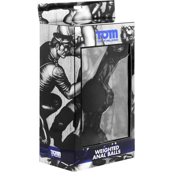 Tom of Finland Weighted Anal Balls - Extreme Toyz Singapore - https://extremetoyz.com.sg - Sex Toys and Lingerie Online Store - Bondage Gear / Vibrators / Electrosex Toys / Wireless Remote Control Vibes / Sexy Lingerie and Role Play / BDSM / Dungeon Furnitures / Dildos and Strap Ons  / Anal and Prostate Massagers / Anal Douche and Cleaning Aide / Delay Sprays and Gels / Lubricants and more...