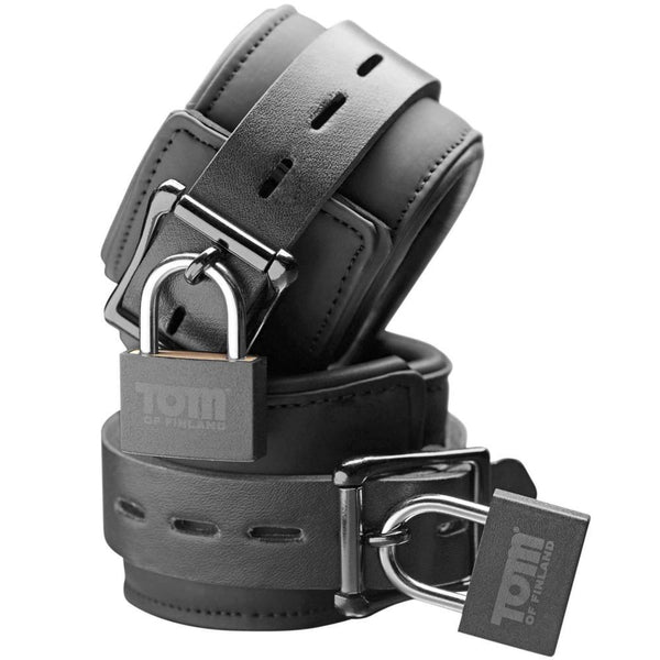 Tom of Finland Neoprene Wrist Cuffs - Extreme Toyz Singapore - https://extremetoyz.com.sg - Sex Toys and Lingerie Online Store - Bondage Gear / Vibrators / Electrosex Toys / Wireless Remote Control Vibes / Sexy Lingerie and Role Play / BDSM / Dungeon Furnitures / Dildos and Strap Ons  / Anal and Prostate Massagers / Anal Douche and Cleaning Aide / Delay Sprays and Gels / Lubricants and more...