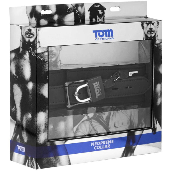 Tom of Finland Neoprene Collar - Extreme Toyz Singapore - https://extremetoyz.com.sg - Sex Toys and Lingerie Online Store - Bondage Gear / Vibrators / Electrosex Toys / Wireless Remote Control Vibes / Sexy Lingerie and Role Play / BDSM / Dungeon Furnitures / Dildos and Strap Ons  / Anal and Prostate Massagers / Anal Douche and Cleaning Aide / Delay Sprays and Gels / Lubricants and more...