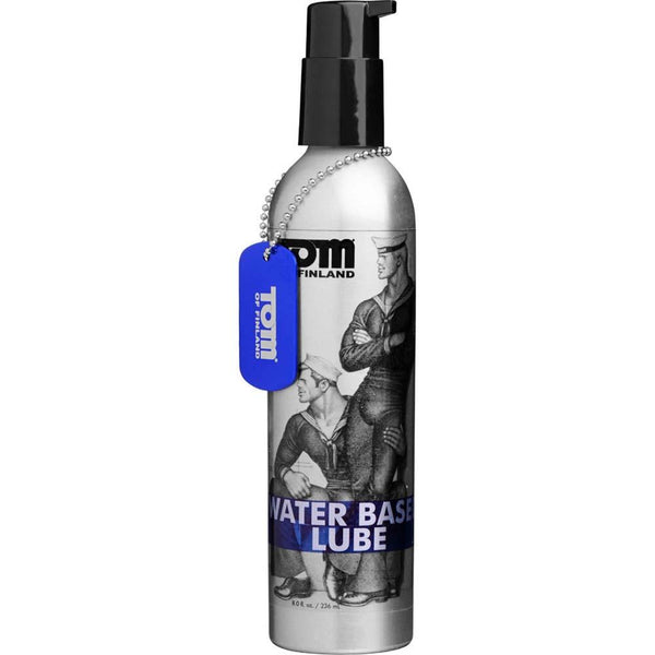 Tom of Finland Water Based Lube 8 oz. - Extreme Toyz Singapore - https://extremetoyz.com.sg - Sex Toys and Lingerie Online Store - Bondage Gear / Vibrators / Electrosex Toys / Wireless Remote Control Vibes / Sexy Lingerie and Role Play / BDSM / Dungeon Furnitures / Dildos and Strap Ons  / Anal and Prostate Massagers / Anal Douche and Cleaning Aide / Delay Sprays and Gels / Lubricants and more...