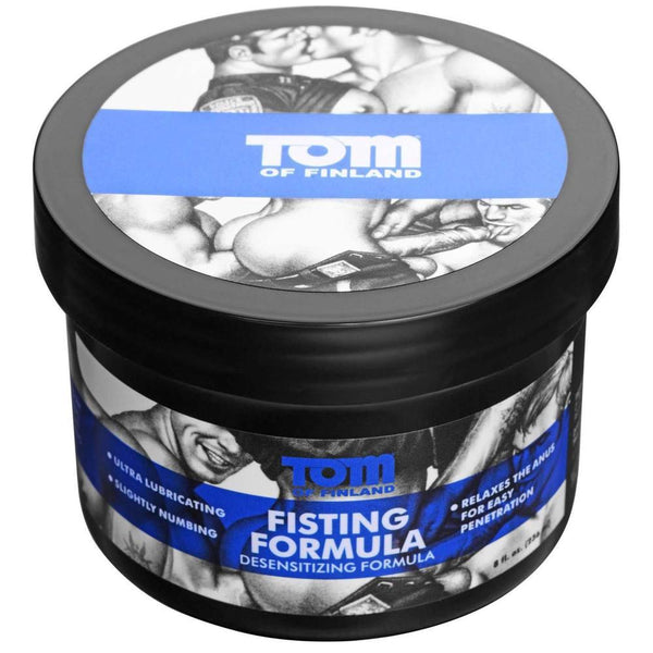 Tom of Finland Fisting Formula Desensitizing Cream 8 oz. - Extreme Toyz Singapore - https://extremetoyz.com.sg - Sex Toys and Lingerie Online Store - Bondage Gear / Vibrators / Electrosex Toys / Wireless Remote Control Vibes / Sexy Lingerie and Role Play / BDSM / Dungeon Furnitures / Dildos and Strap Ons  / Anal and Prostate Massagers / Anal Douche and Cleaning Aide / Delay Sprays and Gels / Lubricants and more...