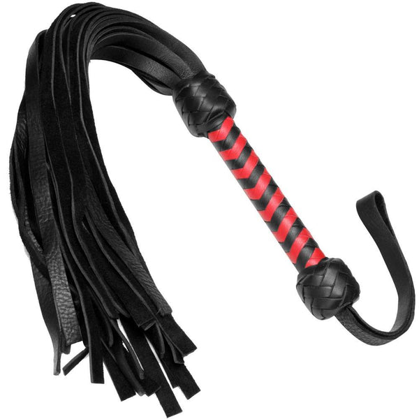 STRICT LEATHER Bullhide Leather Flogger - Extreme Toyz Singapore - https://extremetoyz.com.sg - Sex Toys and Lingerie Online Store - Bondage Gear / Vibrators / Electrosex Toys / Wireless Remote Control Vibes / Sexy Lingerie and Role Play / BDSM / Dungeon Furnitures / Dildos and Strap Ons  / Anal and Prostate Massagers / Anal Douche and Cleaning Aide / Delay Sprays and Gels / Lubricants and more...