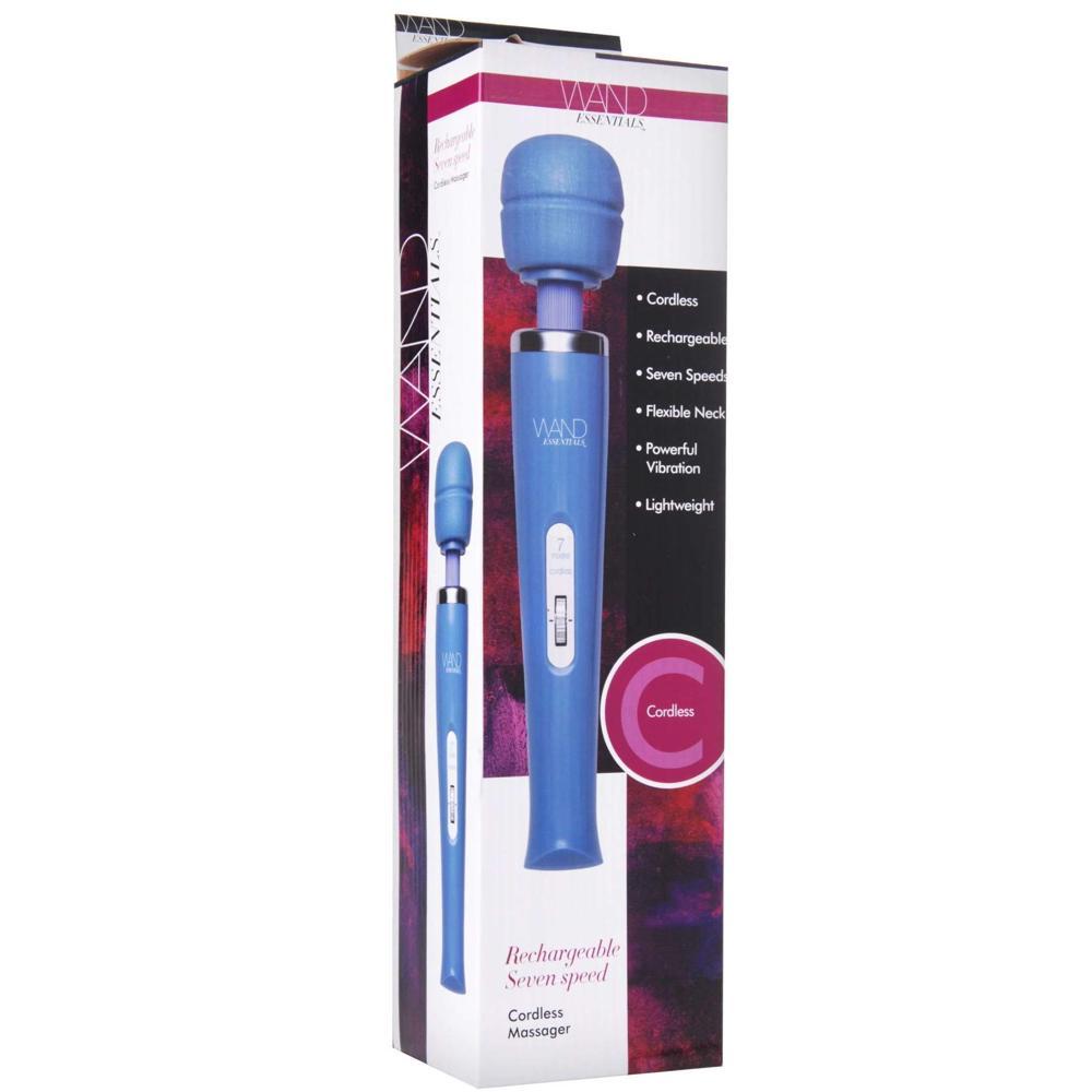 Wand Essentials Rechargeable 7-Speed Wand Massager - Extreme Toyz Singapore - https://extremetoyz.com.sg - Sex Toys and Lingerie Online Store - Bondage Gear / Vibrators / Electrosex Toys / Wireless Remote Control Vibes / Sexy Lingerie and Role Play / BDSM / Dungeon Furnitures / Dildos and Strap Ons  / Anal and Prostate Massagers / Anal Douche and Cleaning Aide / Delay Sprays and Gels / Lubricants and more...