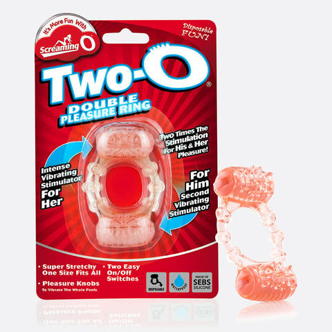 Screaming O Two-O Double Pleasure Cock Ring - Extreme Toyz Singapore - https://extremetoyz.com.sg - Sex Toys and Lingerie Online Store - Bondage Gear / Vibrators / Electrosex Toys / Wireless Remote Control Vibes / Sexy Lingerie and Role Play / BDSM / Dungeon Furnitures / Dildos and Strap Ons  / Anal and Prostate Massagers / Anal Douche and Cleaning Aide / Delay Sprays and Gels / Lubricants and more...