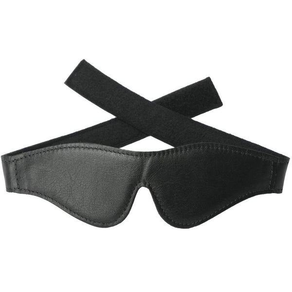 STRICT LEATHER Leather Velcro Blindfold - Extreme Toyz Singapore - https://extremetoyz.com.sg - Sex Toys and Lingerie Online Store - Bondage Gear / Vibrators / Electrosex Toys / Wireless Remote Control Vibes / Sexy Lingerie and Role Play / BDSM / Dungeon Furnitures / Dildos and Strap Ons  / Anal and Prostate Massagers / Anal Douche and Cleaning Aide / Delay Sprays and Gels / Lubricants and more...