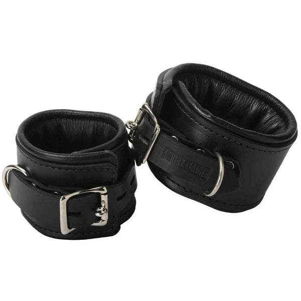 STRICT LEATHER Leather Padded Premium Locking Wrist Restraints - Extreme Toyz Singapore - https://extremetoyz.com.sg - Sex Toys and Lingerie Online Store - Bondage Gear / Vibrators / Electrosex Toys / Wireless Remote Control Vibes / Sexy Lingerie and Role Play / BDSM / Dungeon Furnitures / Dildos and Strap Ons  / Anal and Prostate Massagers / Anal Douche and Cleaning Aide / Delay Sprays and Gels / Lubricants and more...