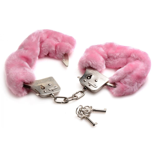 Frisky Fur Handcuffs (2 Colours Available) - Extreme Toyz Singapore - https://extremetoyz.com.sg - Sex Toys and Lingerie Online Store