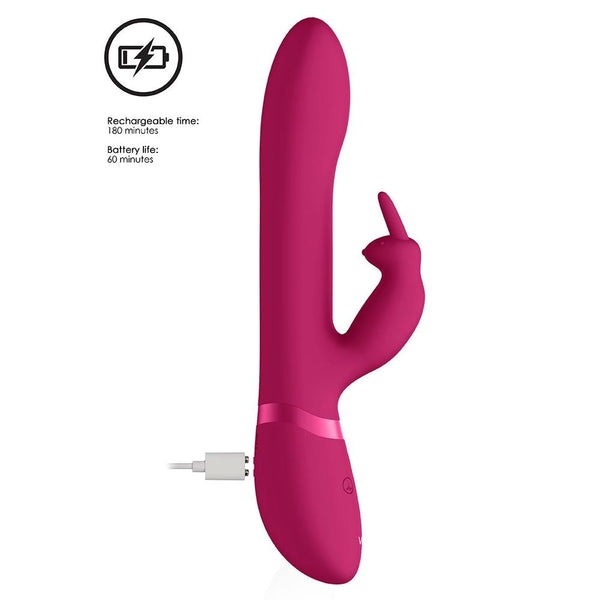 Shots America VIVE Amoris Triple-Action Rechargeable Stimulating Beads Rabbit Vibrator - Extreme Toyz Singapore - https://extremetoyz.com.sg - Sex Toys and Lingerie Online Store